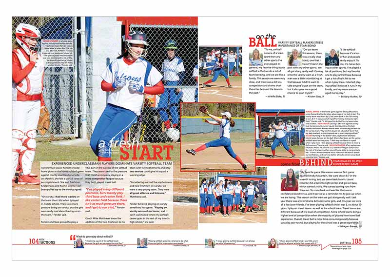 West Henderson High School 2014 Sports Yearbook Discoveries