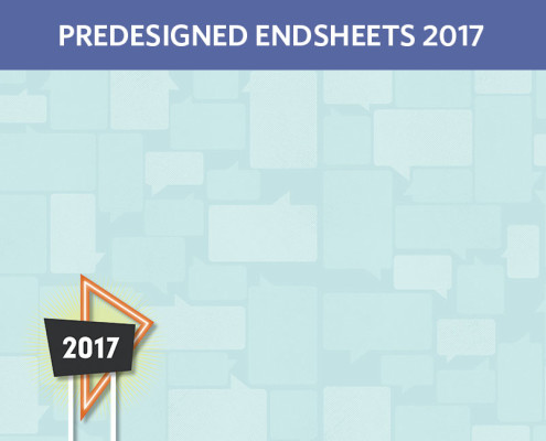 Predesigned endsheets 2017