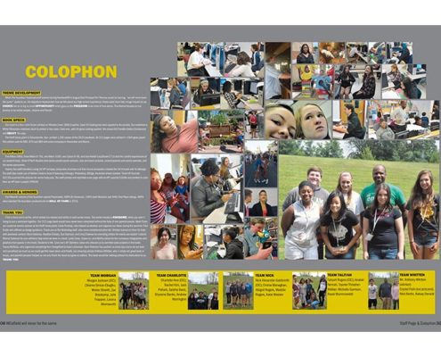 Westfeild High School 2016 Ads and Reference