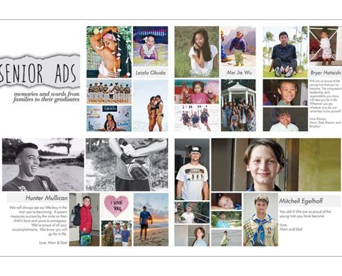 Moanalua High School 2016 Ads and Reference