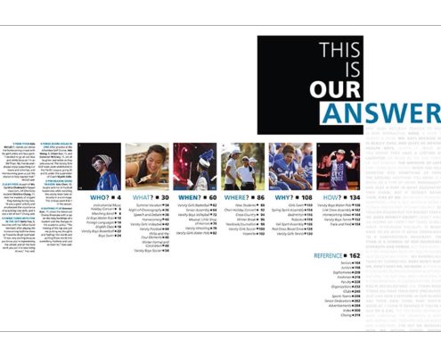 San Marino High School 2016 Endsheet