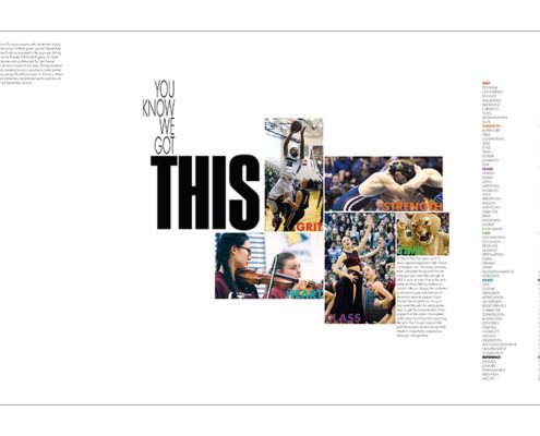 Cherokee Trail High School 2016 Endsheet