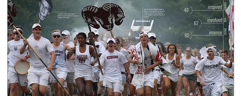 Mary Institute and St Louis Country Day School 2016 Endsheet