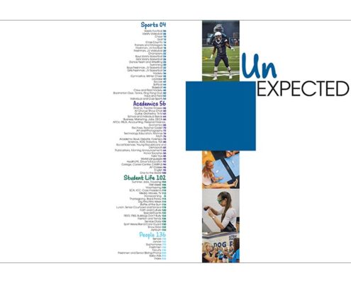 Stone Bridge High School 2016 Endsheet