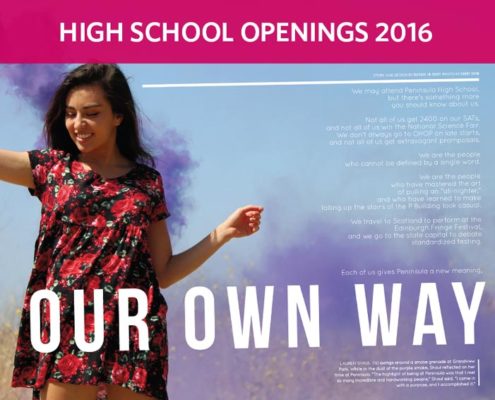 High school openings 2016