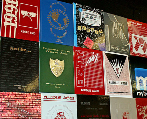 The Art of Recycling: Using Covers to Cover Your Wall