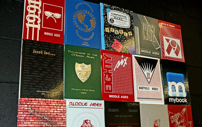 The Art of Recycling: Using Covers to Cover Your Wall The Art of Recycling: Using Covers to Cover Your Wall