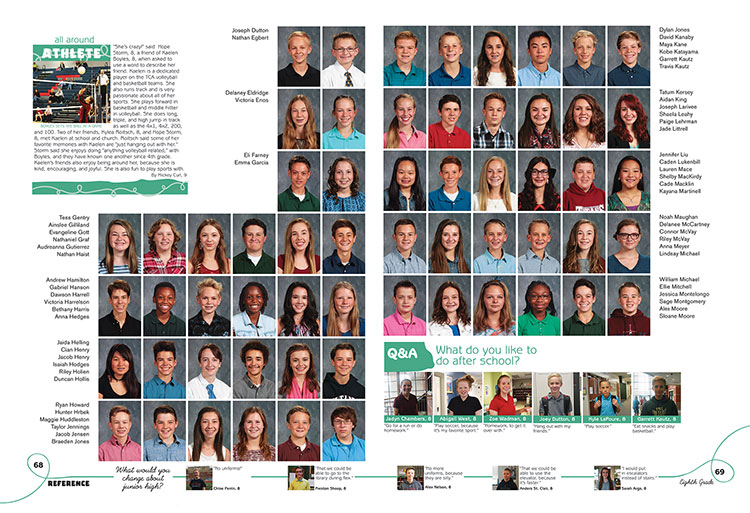 The Classical Academy Junior High School - 2017 Portraits - Yearbook ...