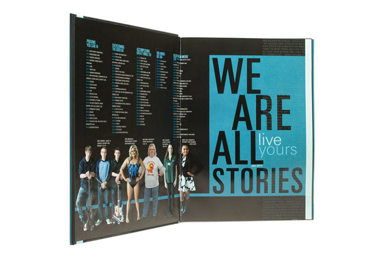 Legend High School 2017 Endsheets Yearbook Discoveries