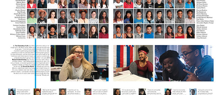 GRAND CENTER ARTS ACADEMY 2018 PORTRAITS Yearbook