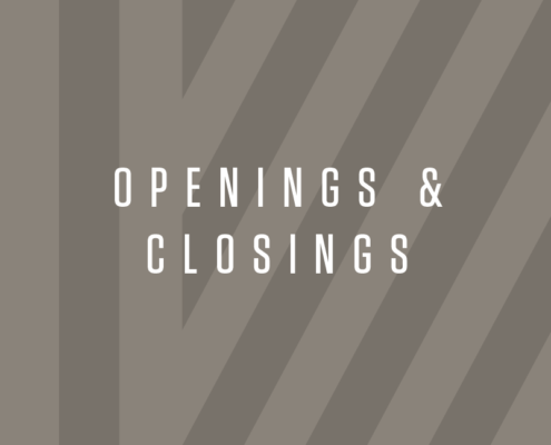 Opening / Closing