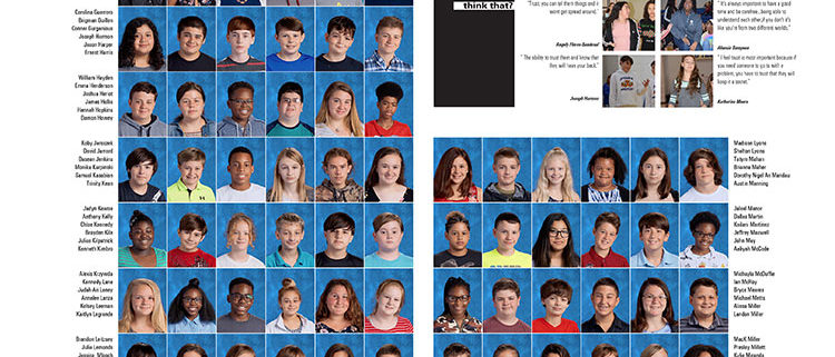 Leslie M. Stover Middle School - 2019 Portraits - Yearbook Discoveries