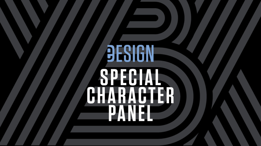 Special Character Panel