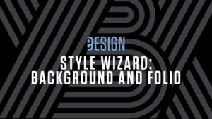 Style Wizard - Background and Folio
